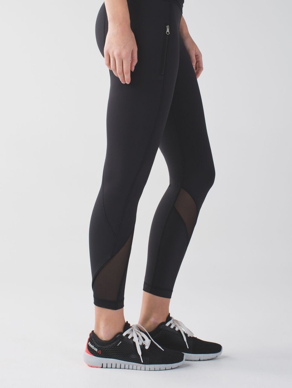 Lululemon Inspire Tight II (Mesh) in Black